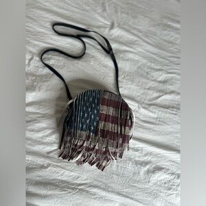 American flag fringe crossbody purse 🇺🇸